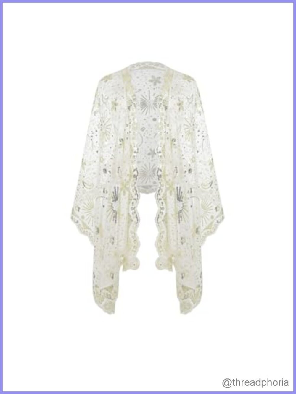 1920s Sequin Shawl Wrap for Women Evening Cape Cover Up Polyester
